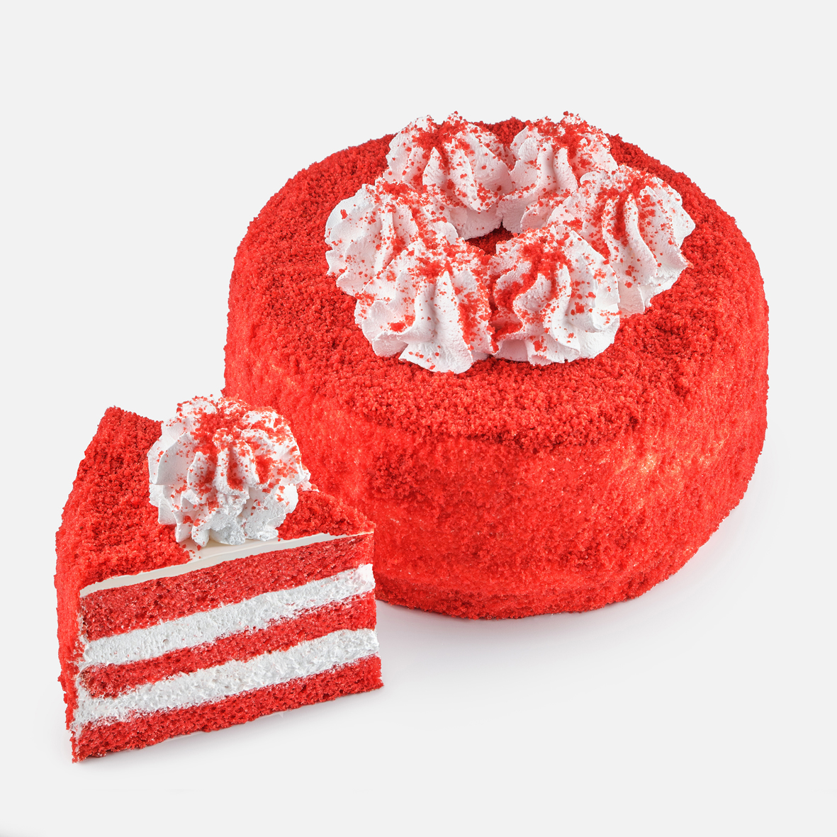 Торт «Красно-бархатный»